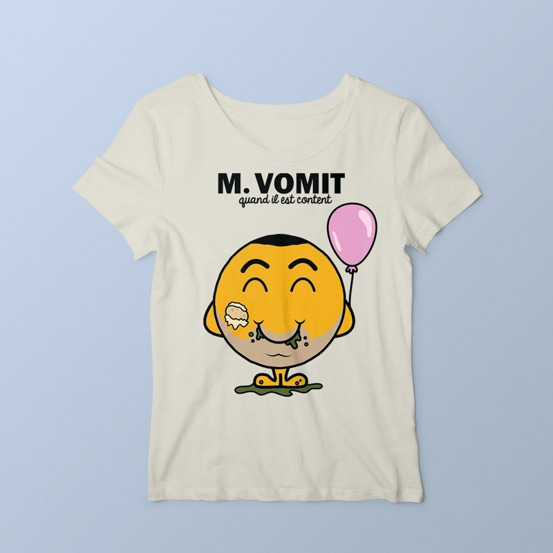 T-shirt M. Vomit par Ptit Mytho