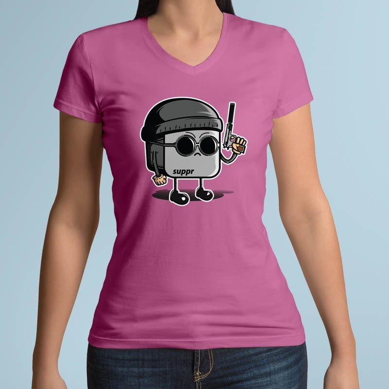 T-shirt Léon Touchpad par Ptit Mytho