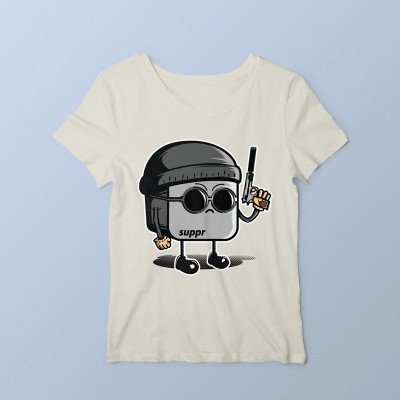 T-shirt Léon Touchpad par Ptit Mytho