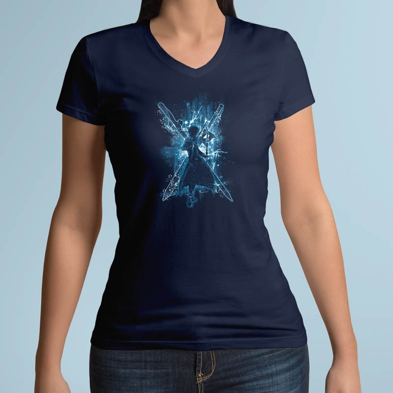 T-shirt 2 Swords Storm par Kharmazero