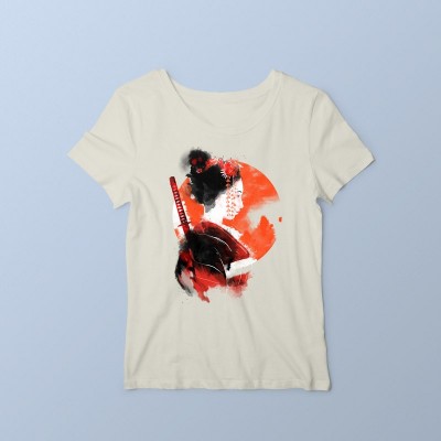 T-shirt Onna-bugeisha par Kharmazero