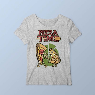 T-shirt Pizza Time par Olipop