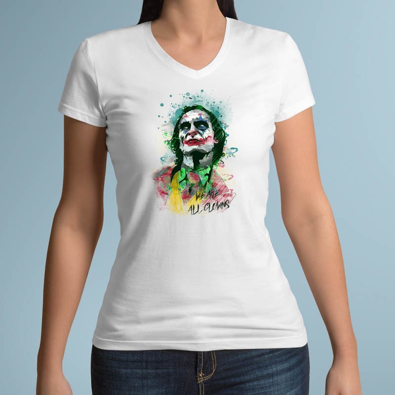 T-shirt Watercolor Smile par Donnie