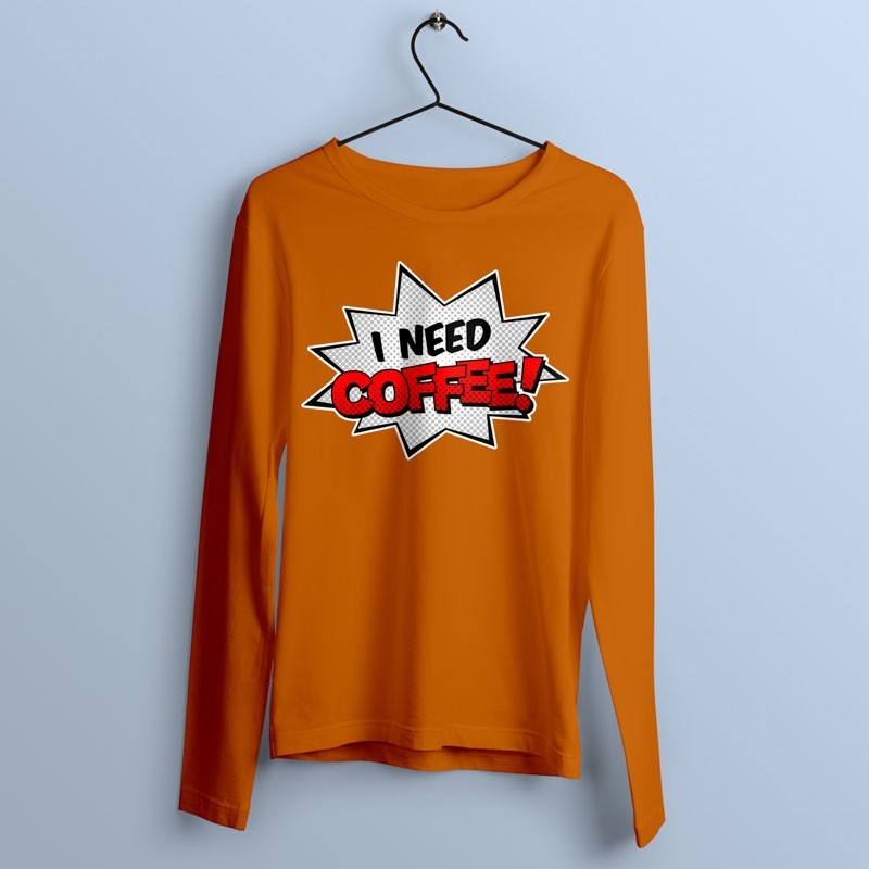 T-shirt I need coffee par Tagtick