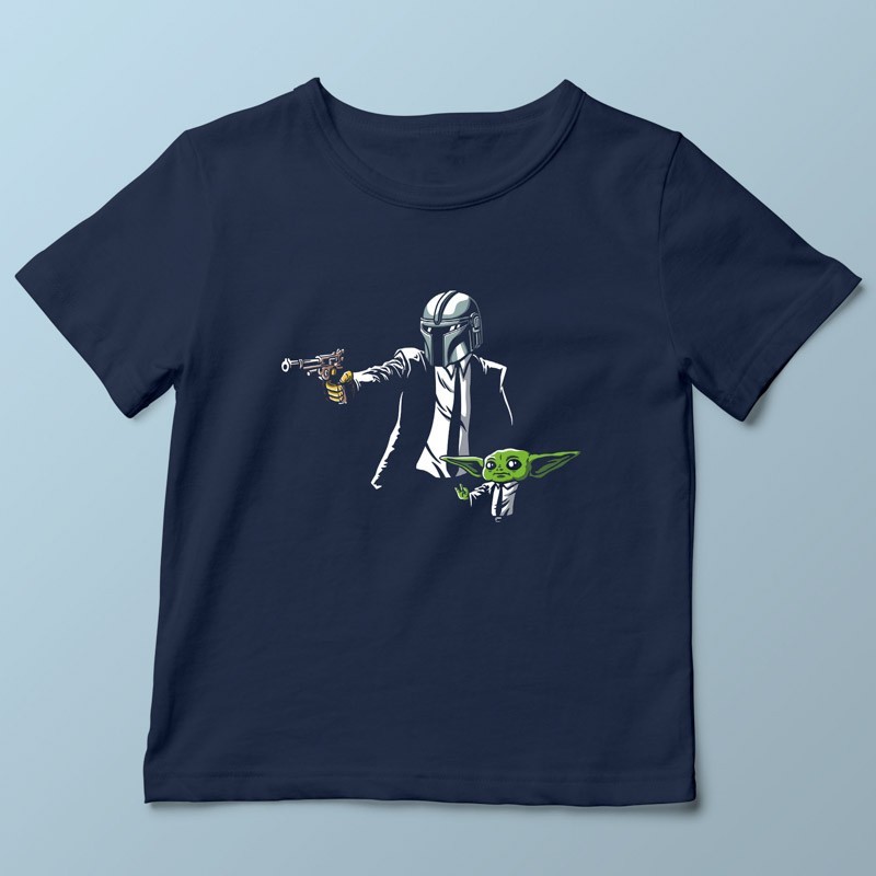 T-shirt Mando Fiction par Barbadifuoco