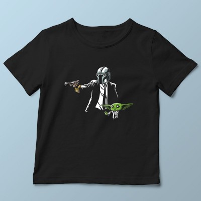 T-shirt Mando Fiction par Barbadifuoco