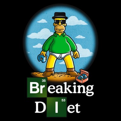 Débardeur Breaking Diet par Barbadifuoco