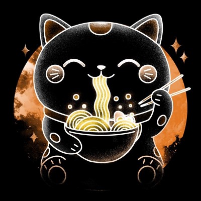 Tote bag Soul of the Ramen Cat par Donnie