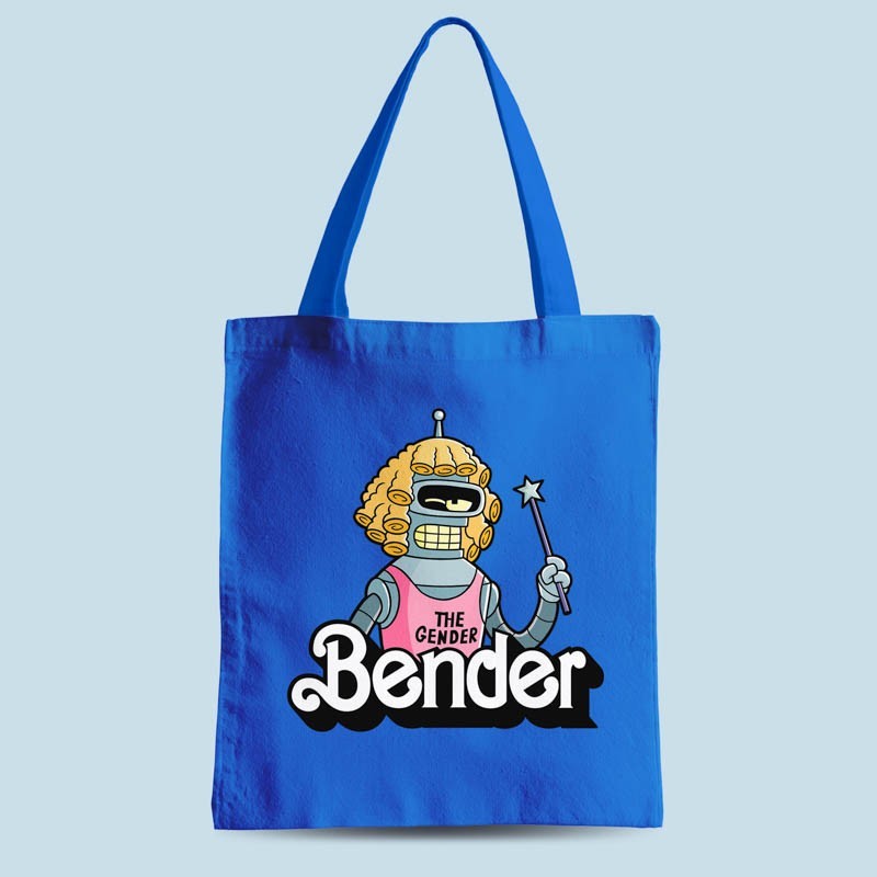 Tote bag The Gender Bender par Barbadifuoco