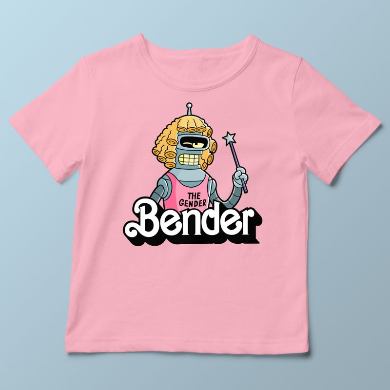 T-shirt The Gender Bender par Barbadifuoco