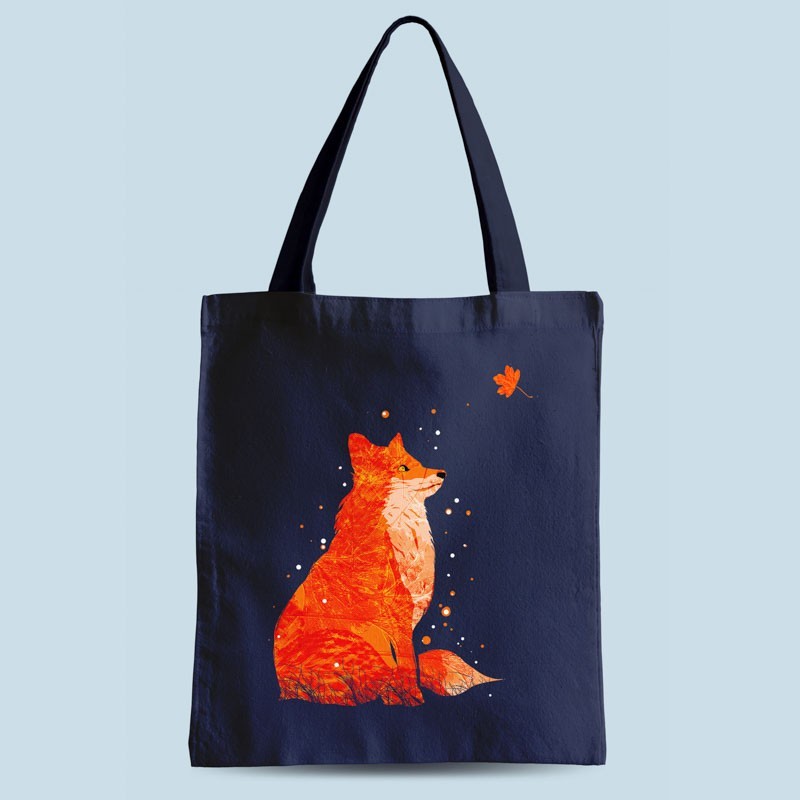 Tote bag Magical Forest The Fox par Kharmazero