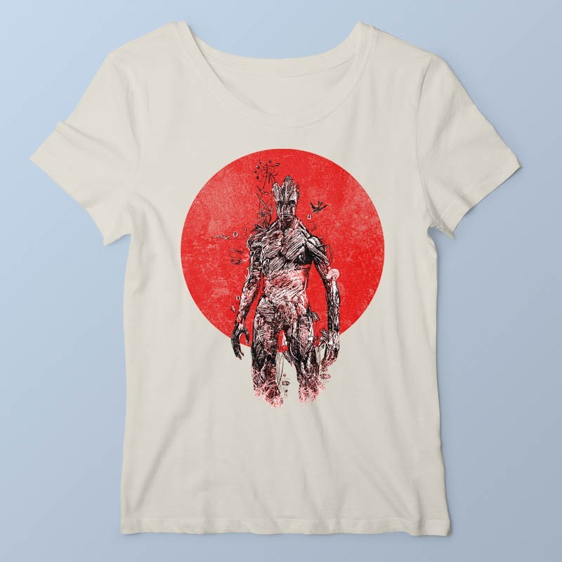 T-shirt Groot's Garden par Kharmazero