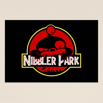 Affiche Nibbler Park par Demonigote