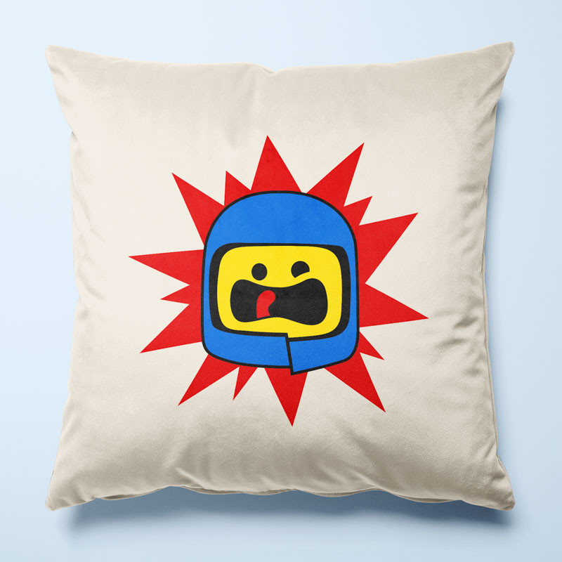 Housse de coussin Spaceship par Demonigote