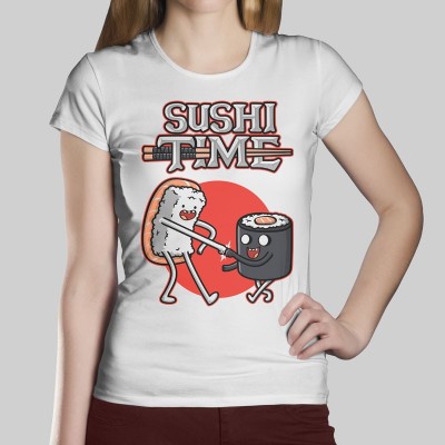 T-shirt femme Sushi Time par Olipop