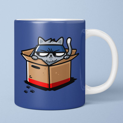 Mug Meowtal Gear par Demonigote