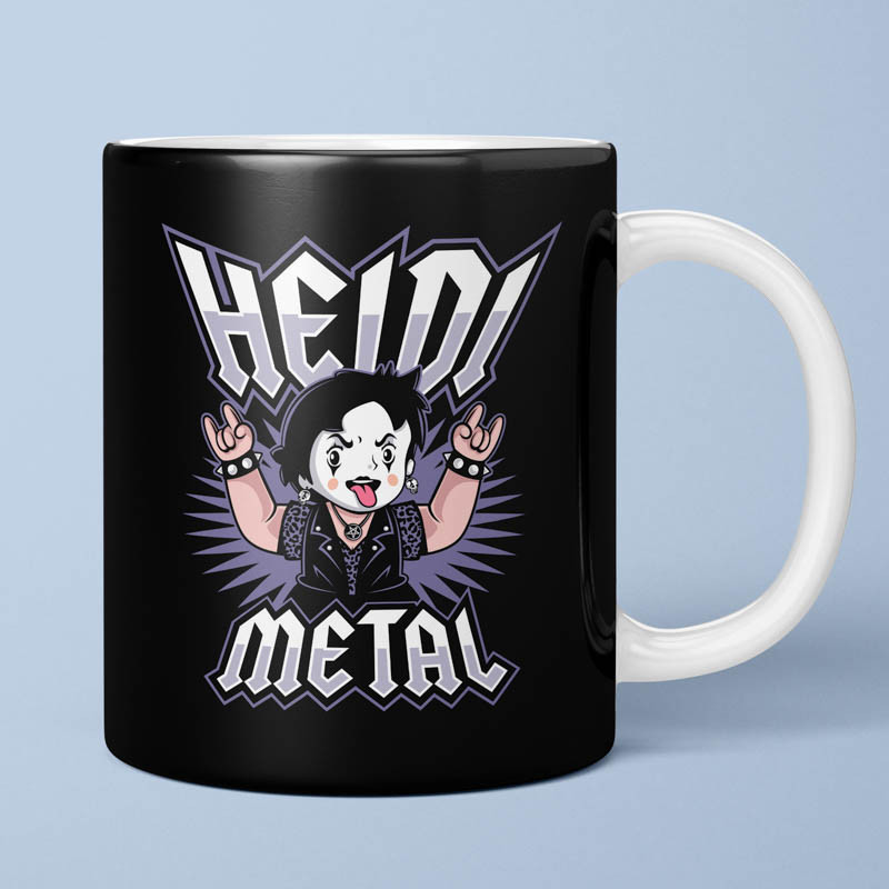 Mug Heidi Metal par Demonigote