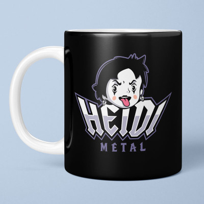 Mug Heidi Metal par Demonigote