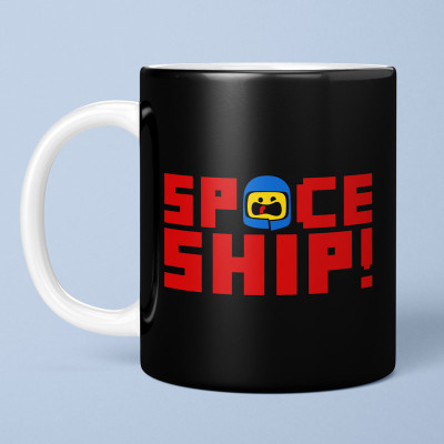 Mug Spaceship par Demonigote