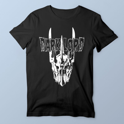 T-shirt homme noir Dark Lord par Demonigote