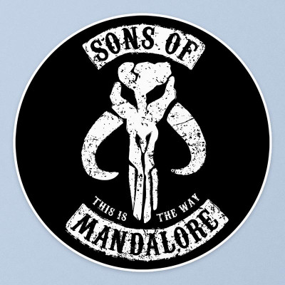 Sticker Sons of Mandalore par Olipop