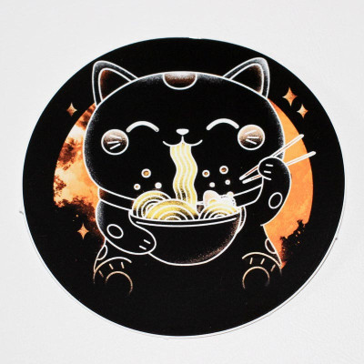 Sticker Soul of the Ramen Cat par Donnie