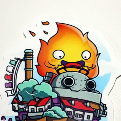 Sticker Driver on fire par Donnie