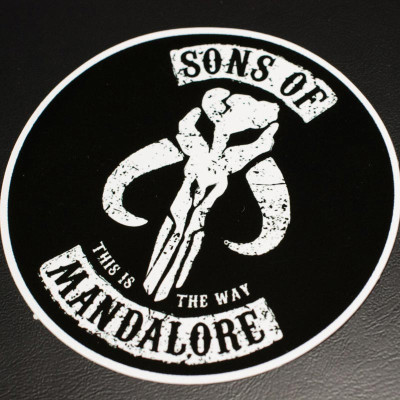 Sticker Sons of Mandalore par Olipop