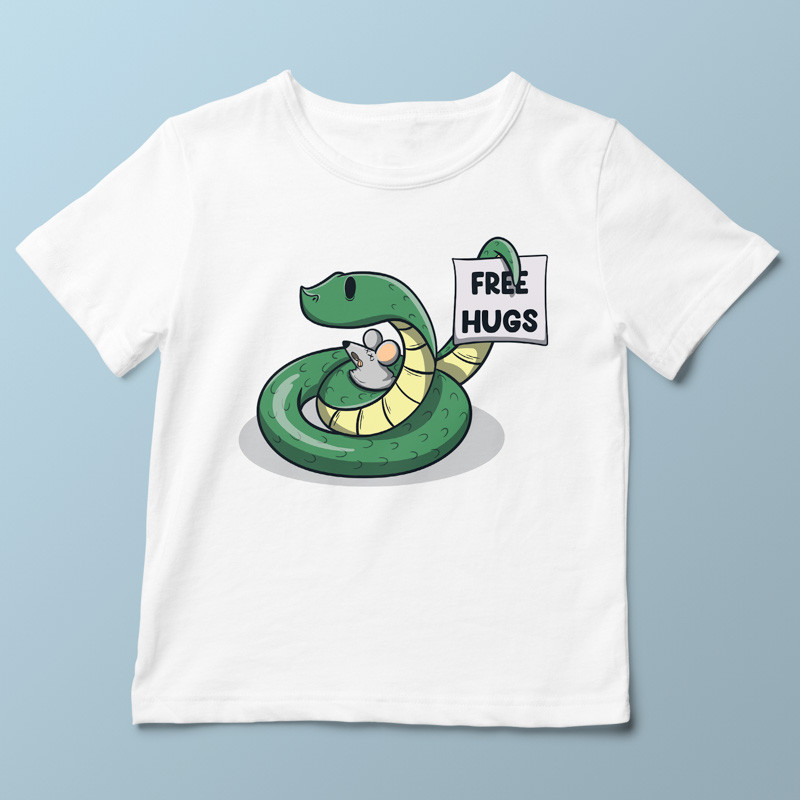 T-shirt enfant blanc Free Hugs par aStro678