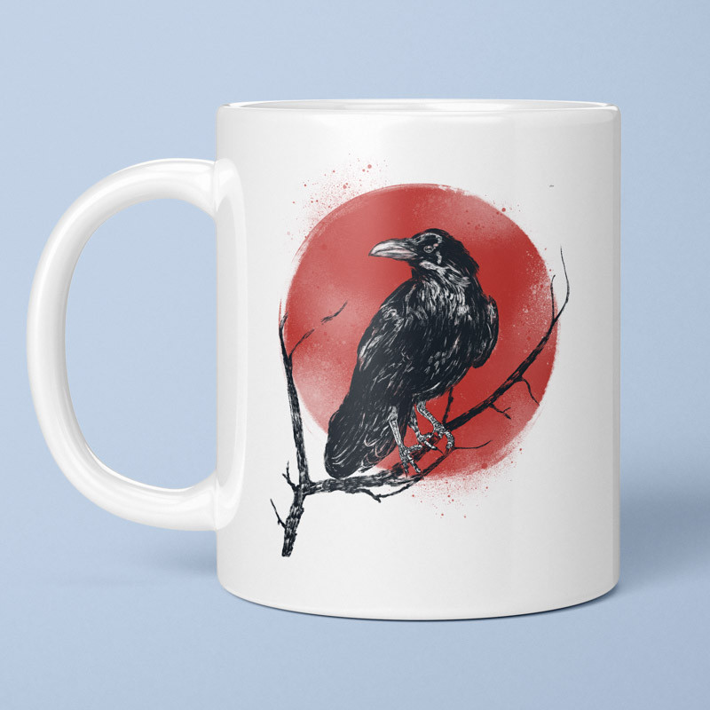 Mug Tree Raven par aStro678