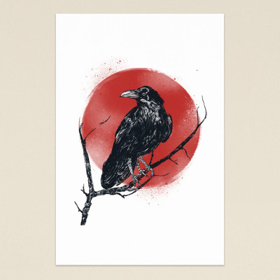 Affiche Tree Raven par aStro678