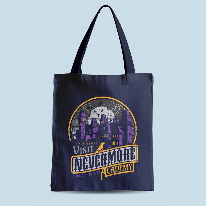 Tote bag Visit Nevermore par Olipop